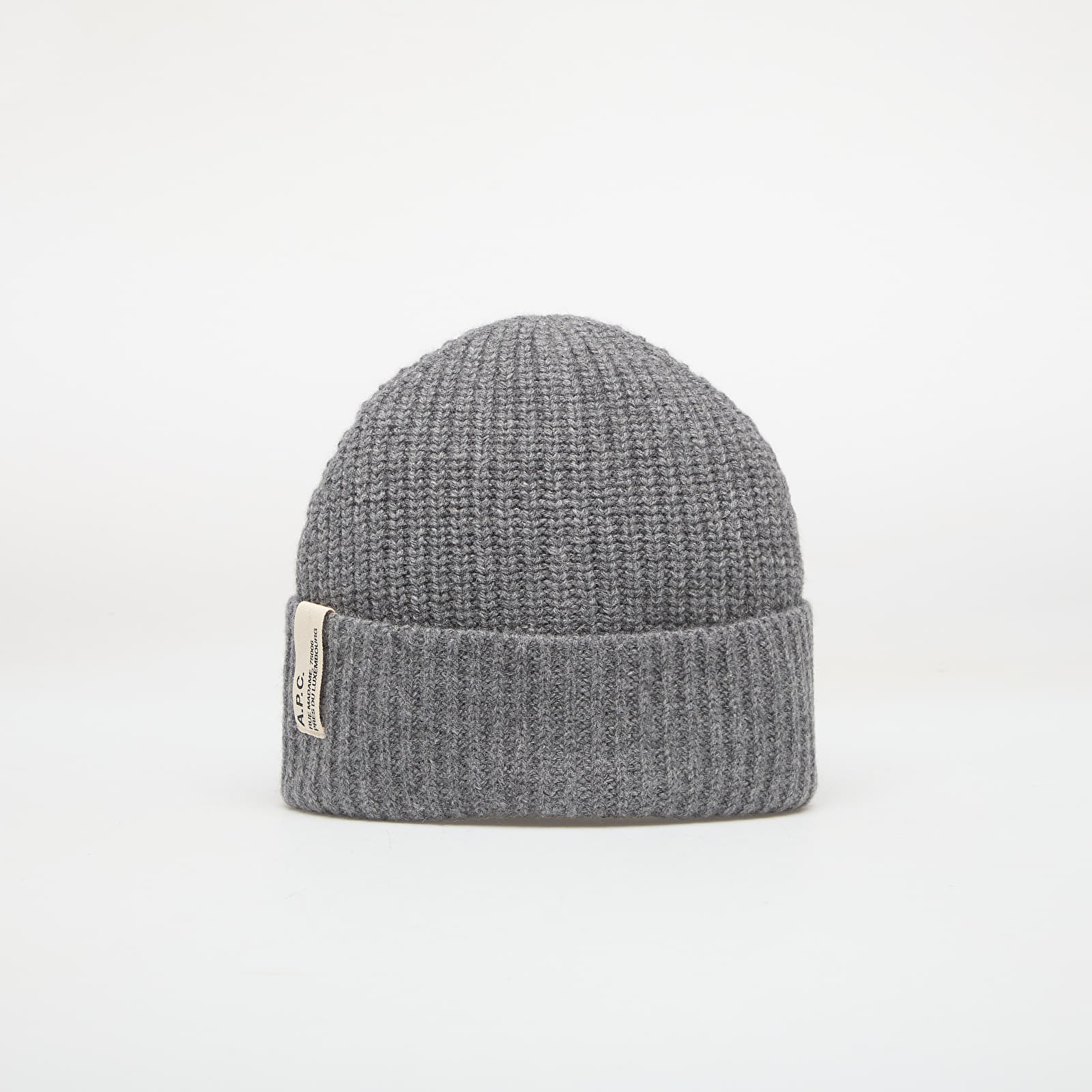Sapkák A.P.C. Noa Beanie Anthracite