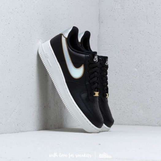 Nike air force 1 metallic black 2025