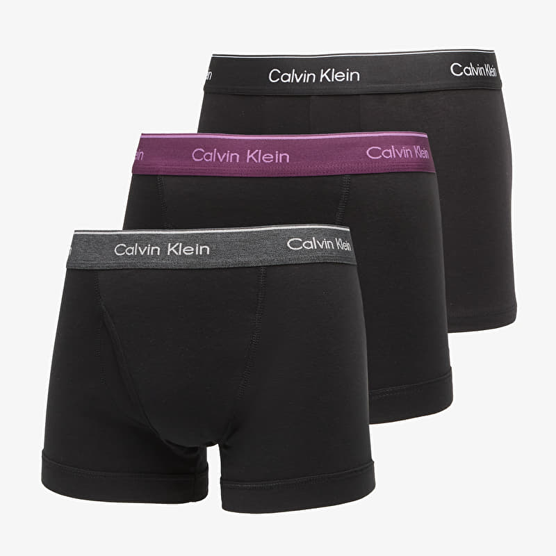 Calvin Klein Trunk 3-Pack Purple