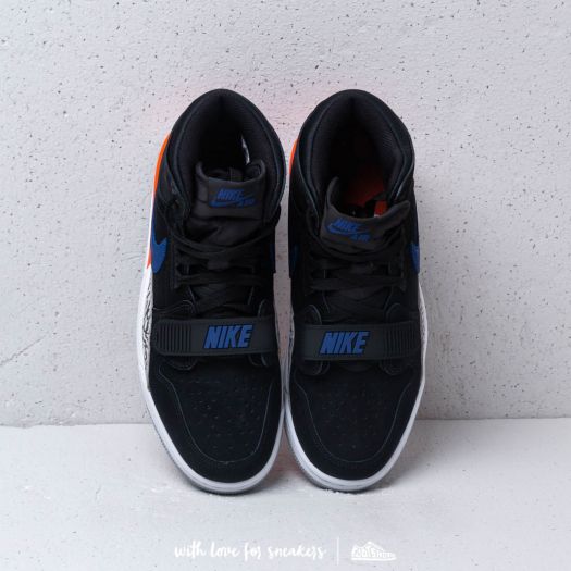 air jordan legacy 312 black rush blue