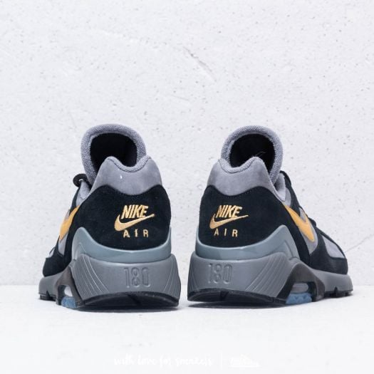 Air max 180 grey black discount gold