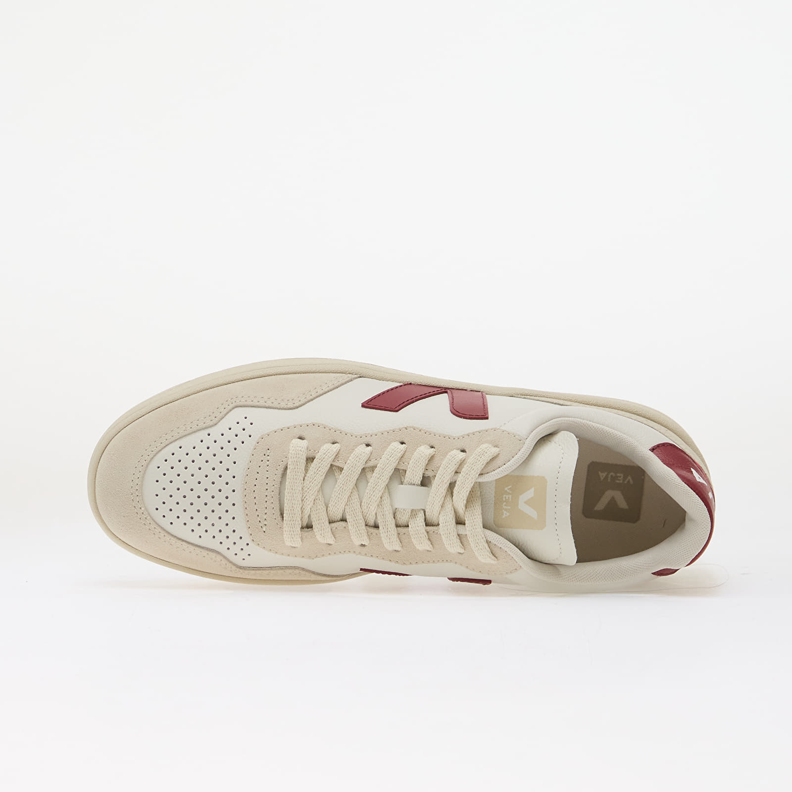Pánské tenisky a boty Veja V-90 O.T. White/ Marsala/ Natural