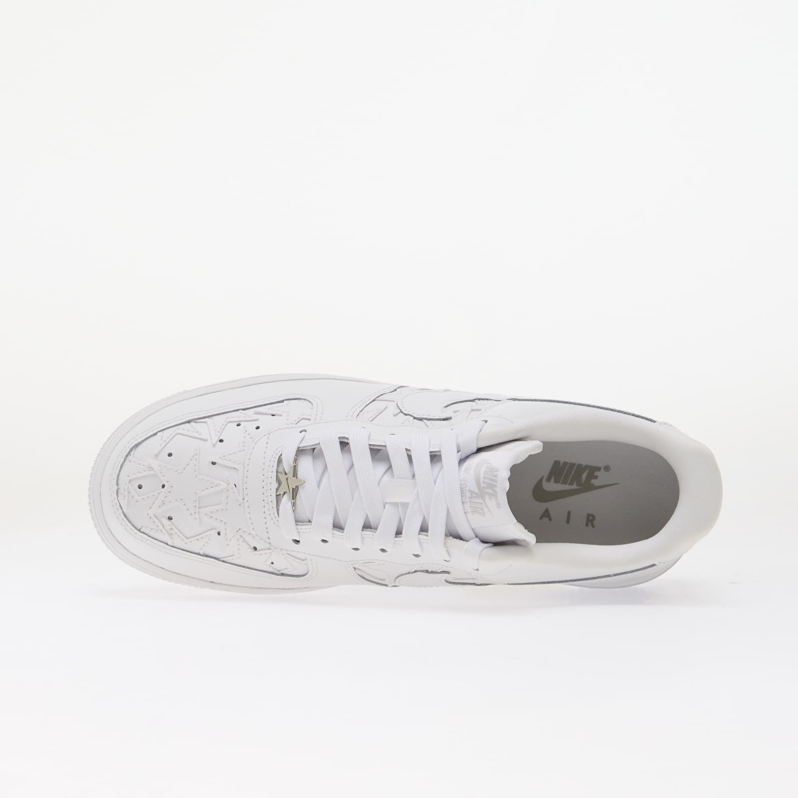 Férfi cipők Nike Air Force 1 '07 Edge White/ White-Metallic Silver
