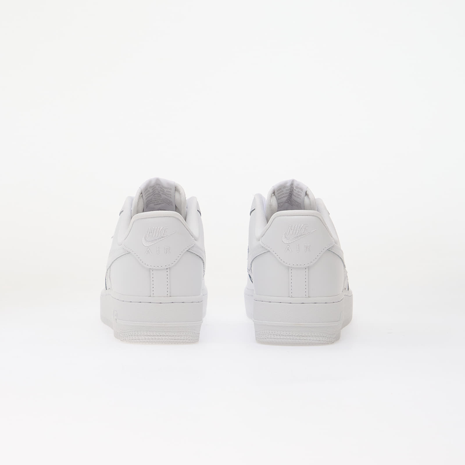 Férfi cipők Nike Air Force 1 '07 Edge White/ White-Metallic Silver