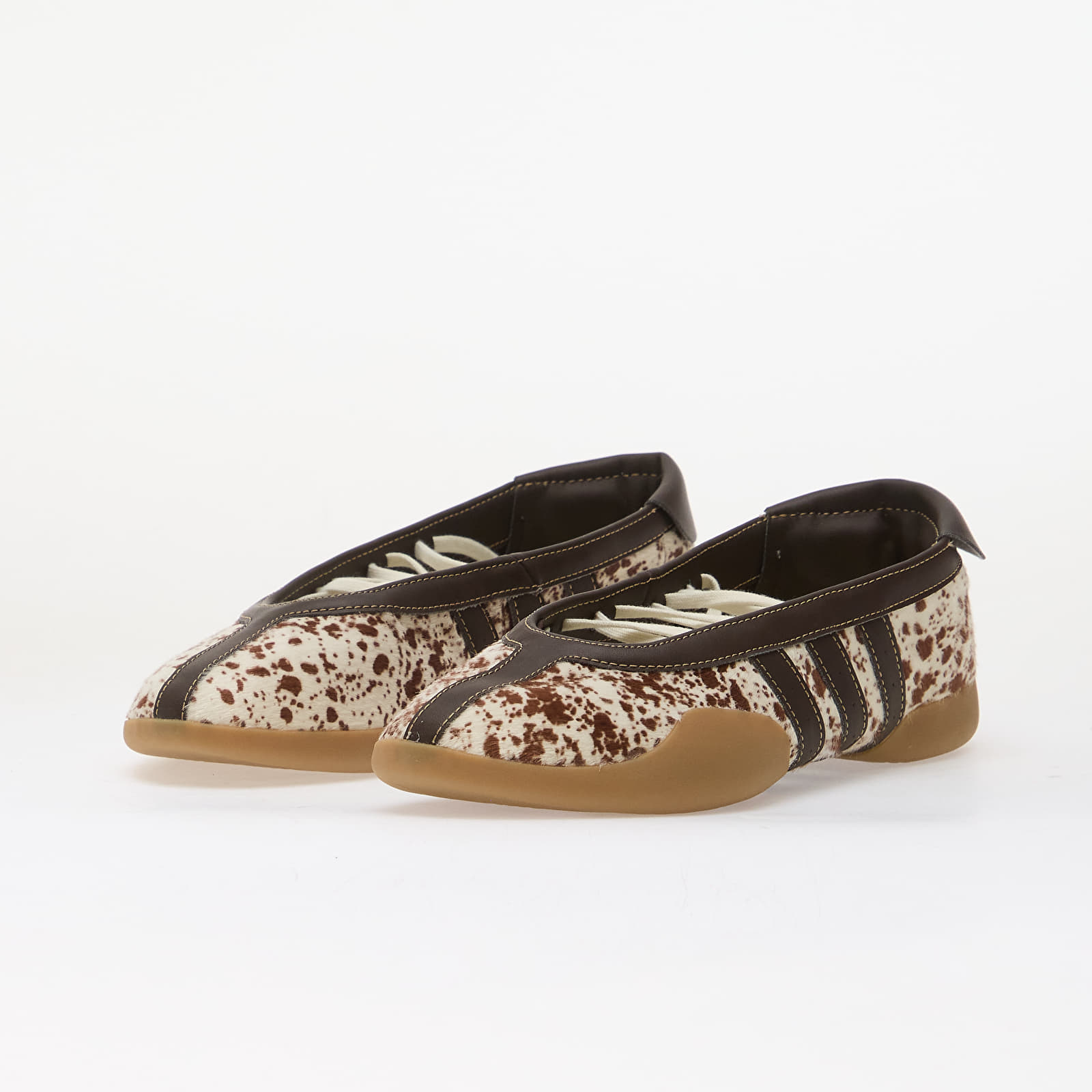 Damesschoenen adidas Taekwondo Mei Ballet Off White/ Dark Brown/ Gum4