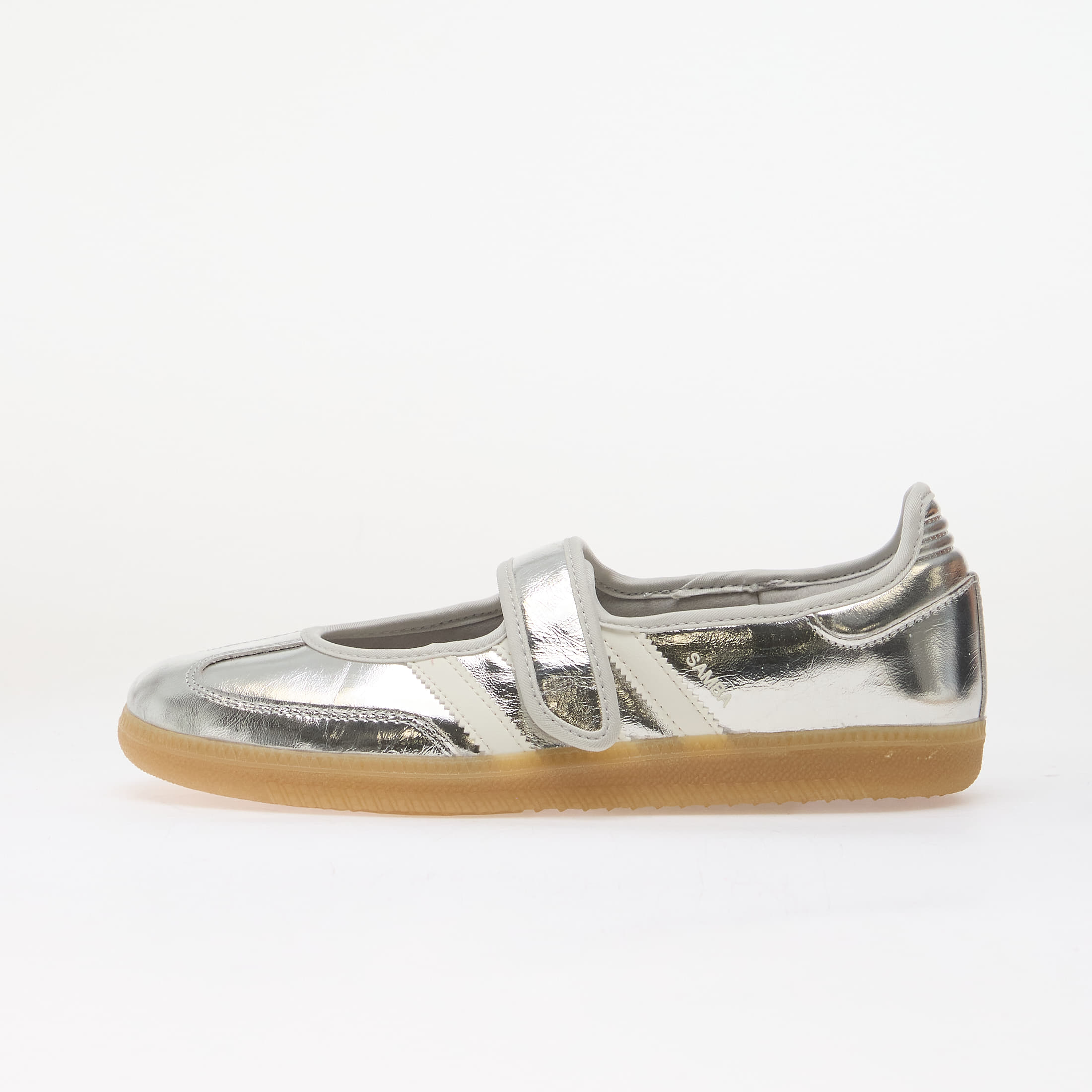 Tenisky adidas Samba Jane Silver Met./ Off White/ Gum4 EUR 36 2/3