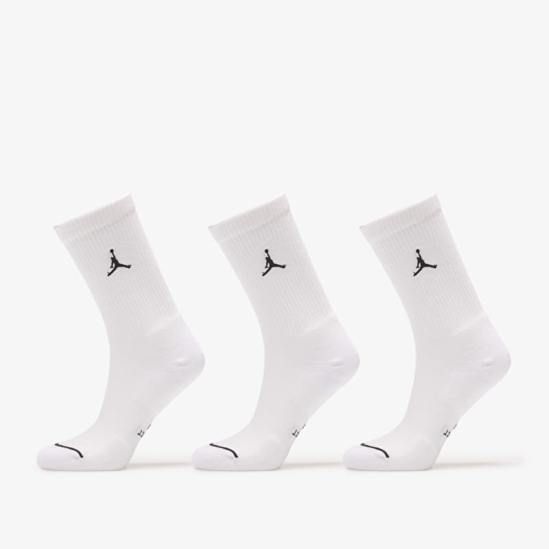 Чорапи Jordan Everyday Crew Socks 3-Pack White/ Black
