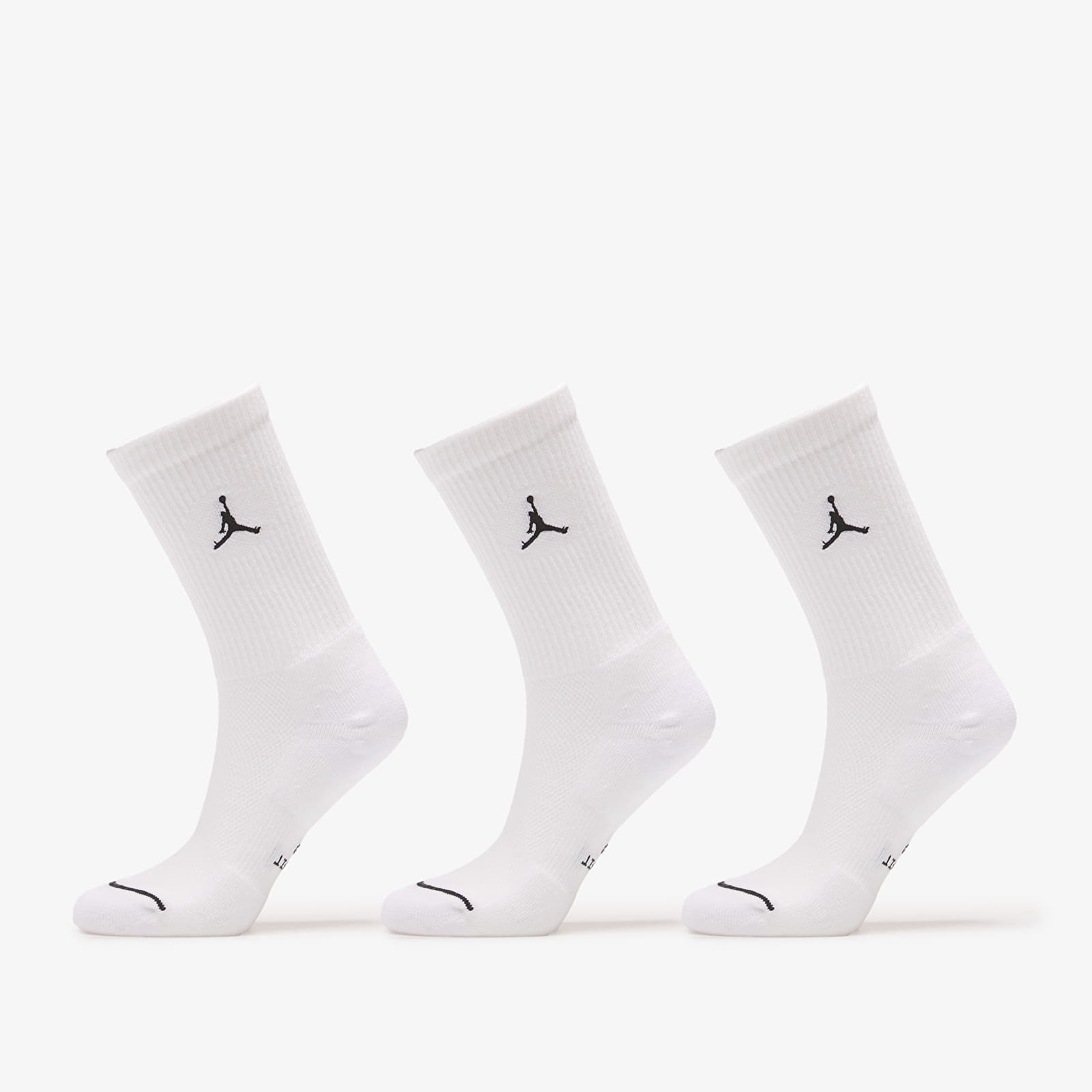 Chaussettes homme Jordan Everyday Crew Socks 3-Pack White/ Black