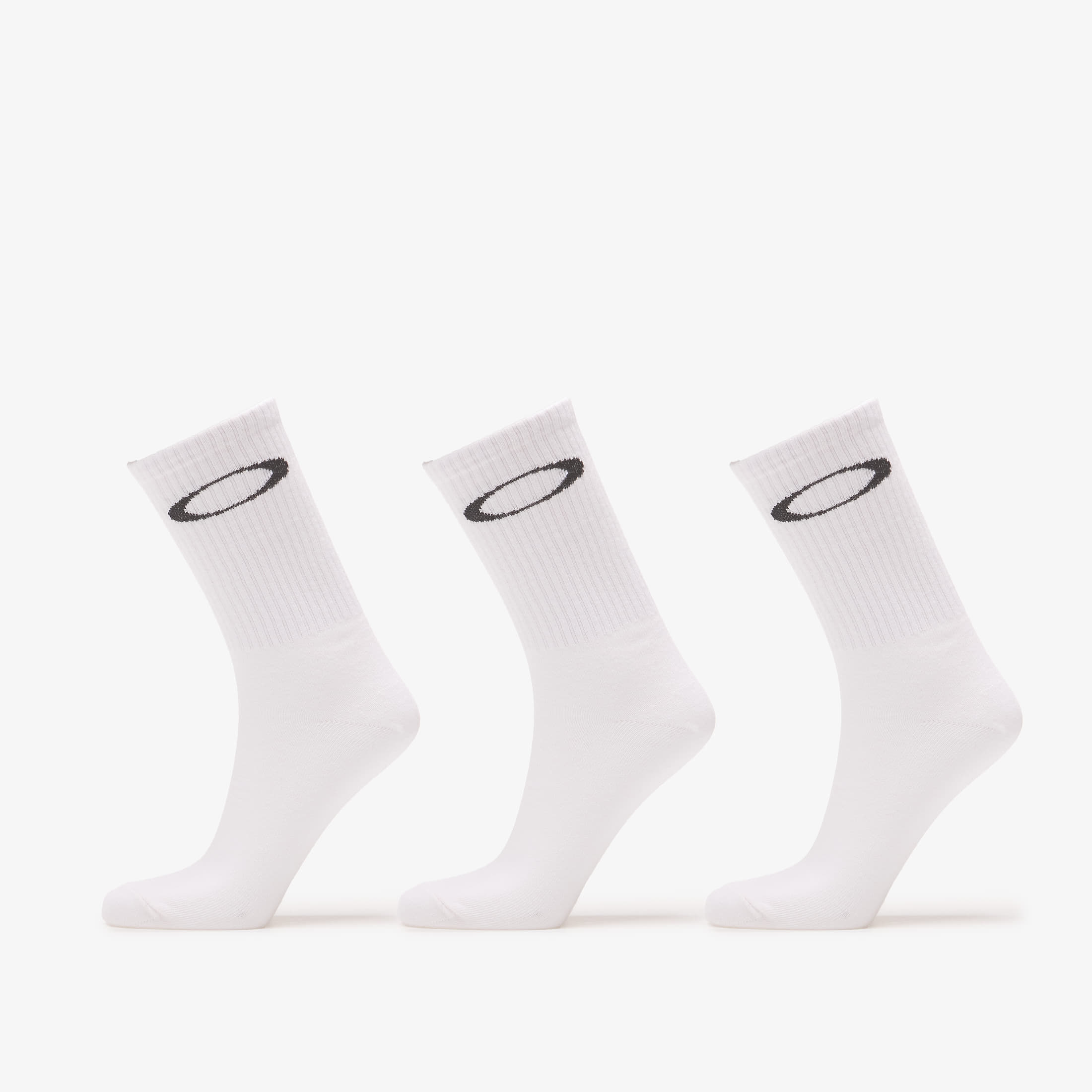 Ponožky Oakley Ellipse Crew Sock White L