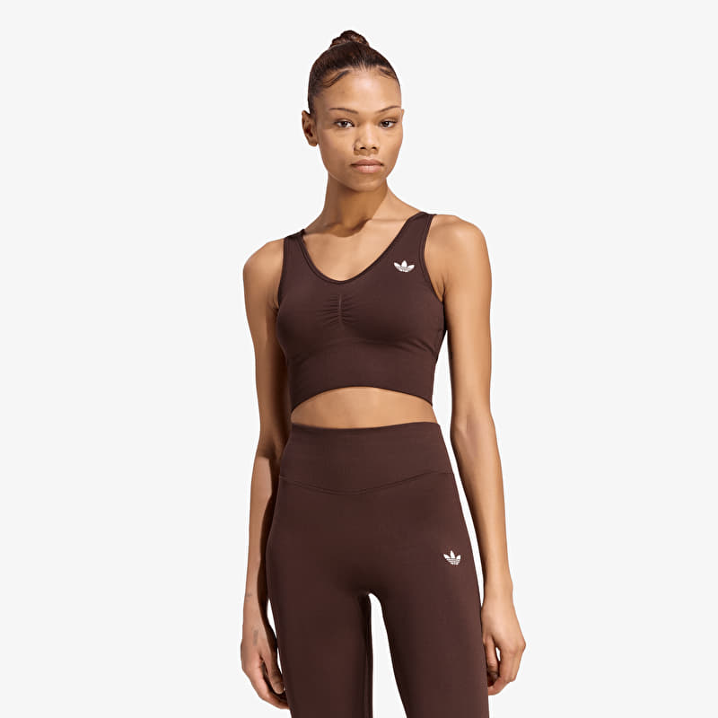 adidas Essentials Seamless Bralette Aurora Coffee