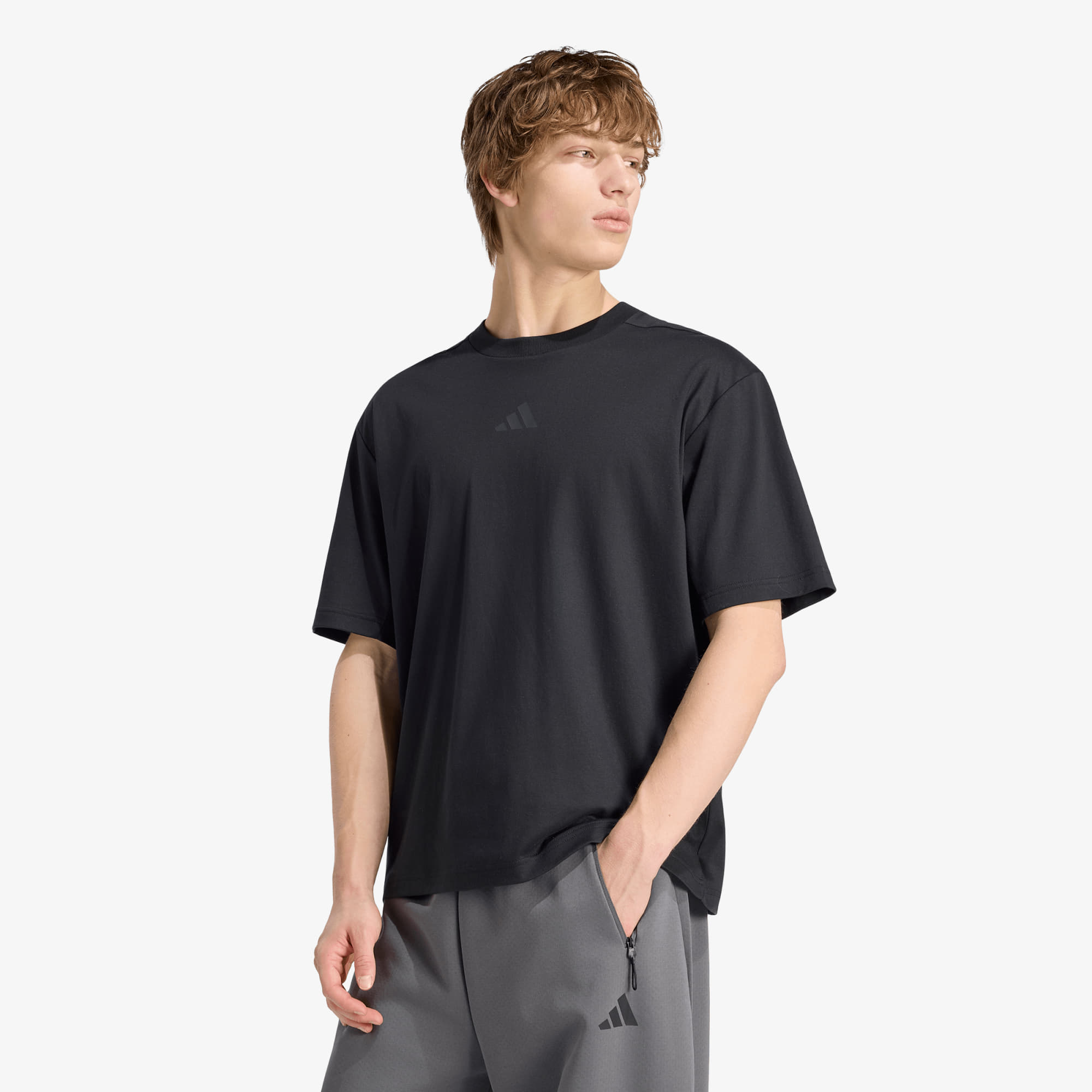 Tricou adidas Z.N.E. Loose Fit T-shirt Black XXL