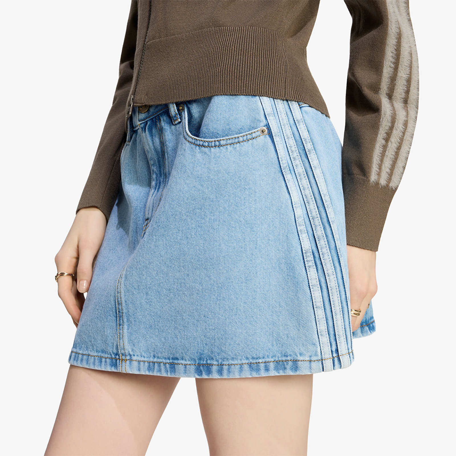 Skirts adidas Mid Rise Denim Skirt Light Denim