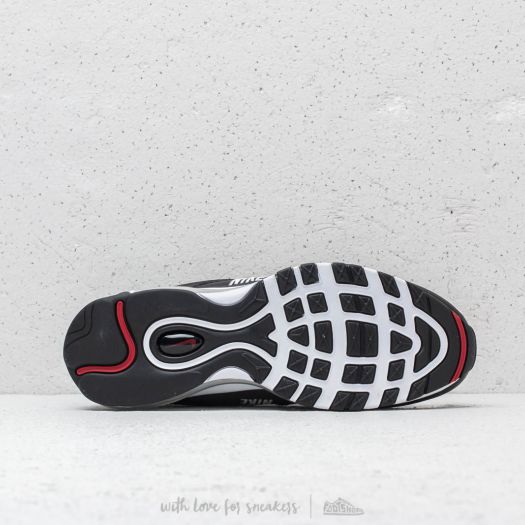Men s shoes Nike Air Max 97 Premium Black White Varsity Red Footshop