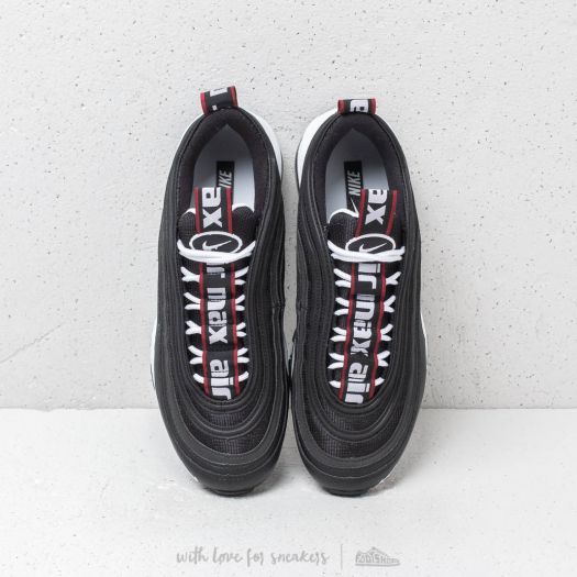 Air max 97 premium black white  and  varsity red sale