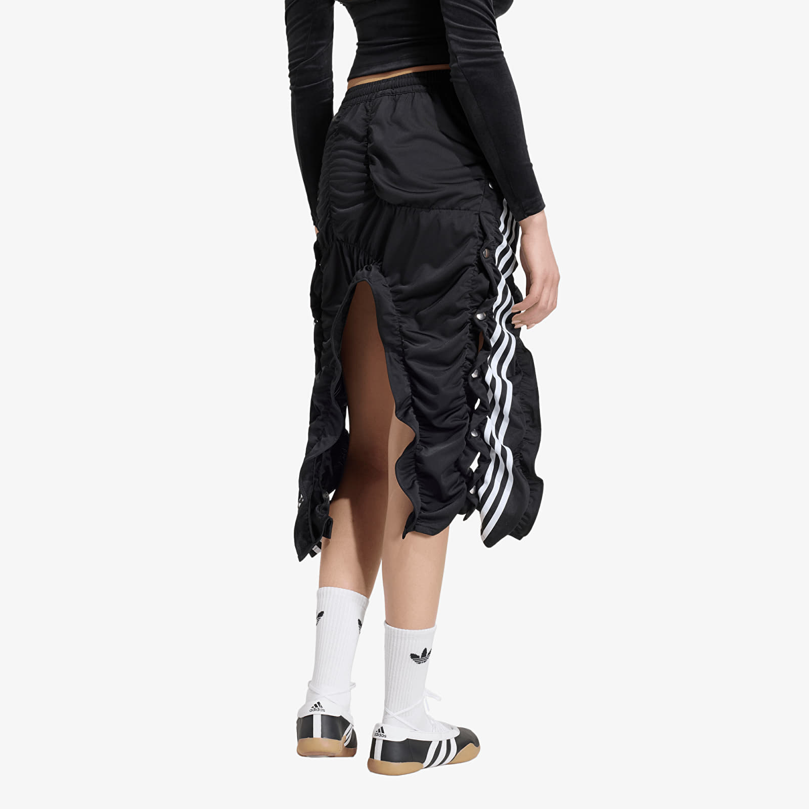 Spódnice adidas Adibreak Ruched Skirt Black