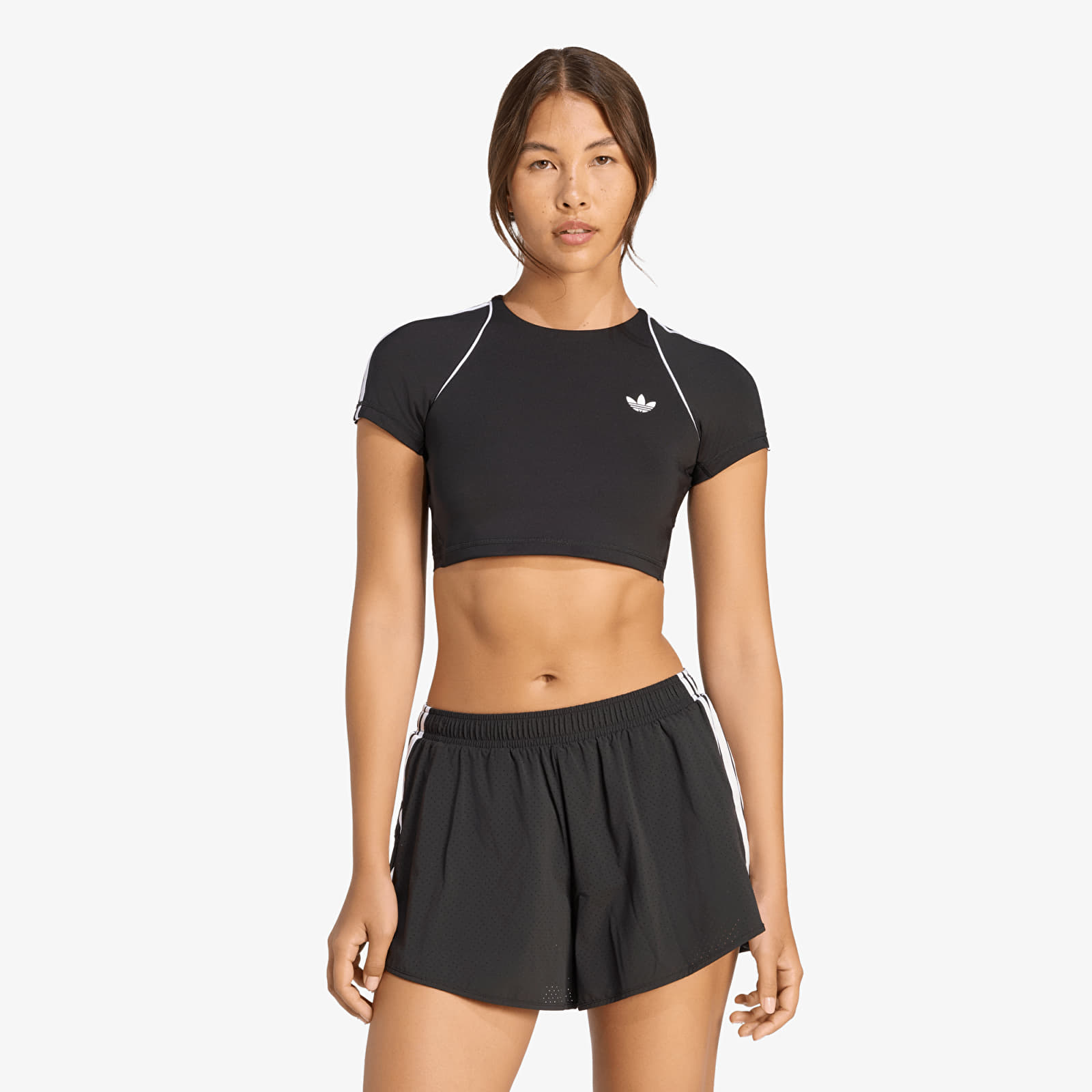 Podprsenky adidas Originals Sport Superstar Bra Tee Black