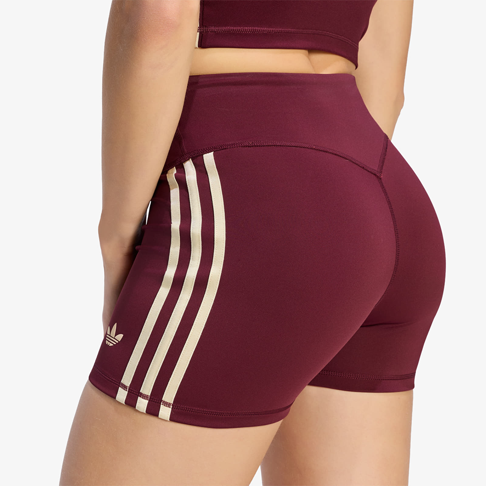 Shorts adidas Originals Sport Superstar Short Leggings Maroon