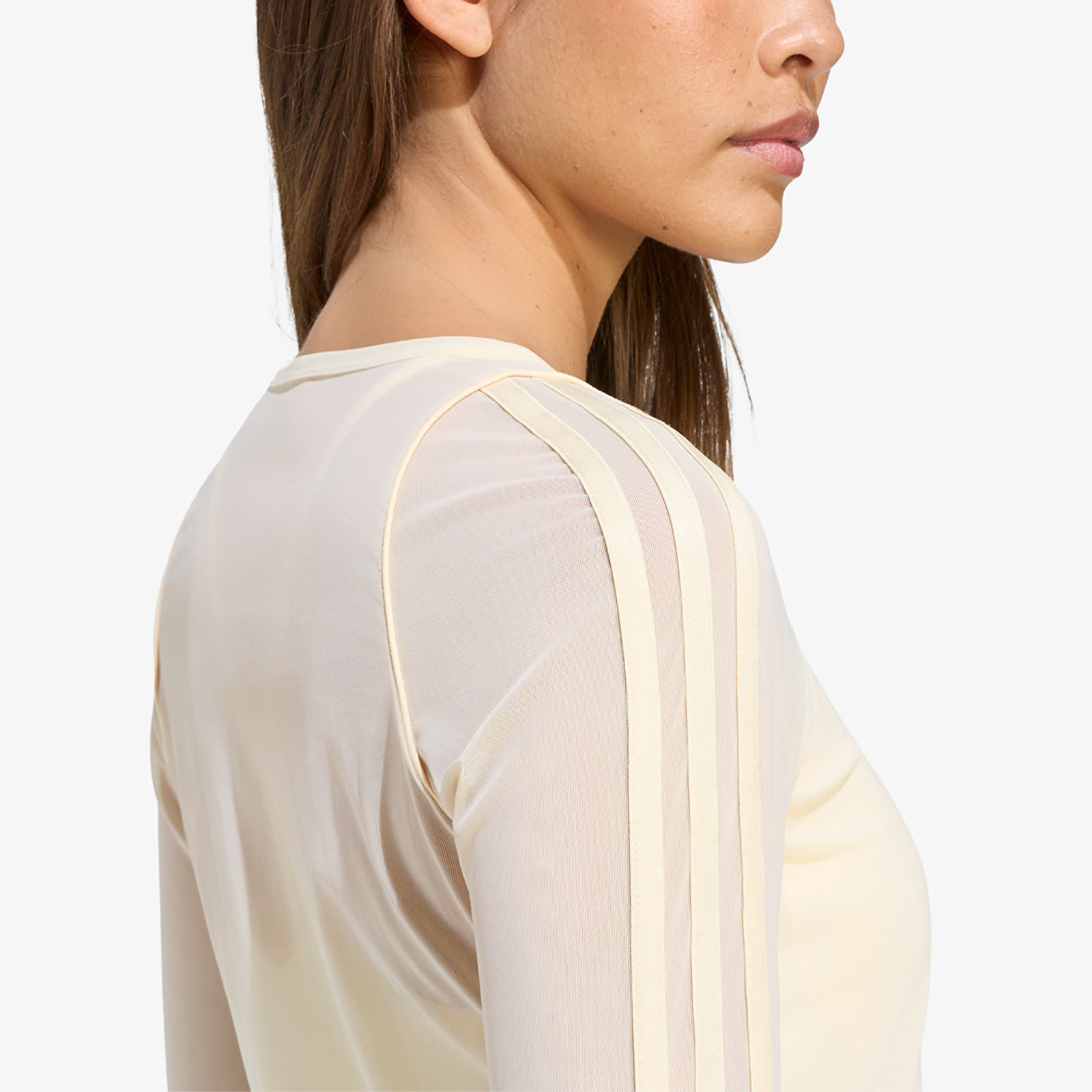 Trička adidas Originals Sport Longsleeve Shirt Warm Vanilla