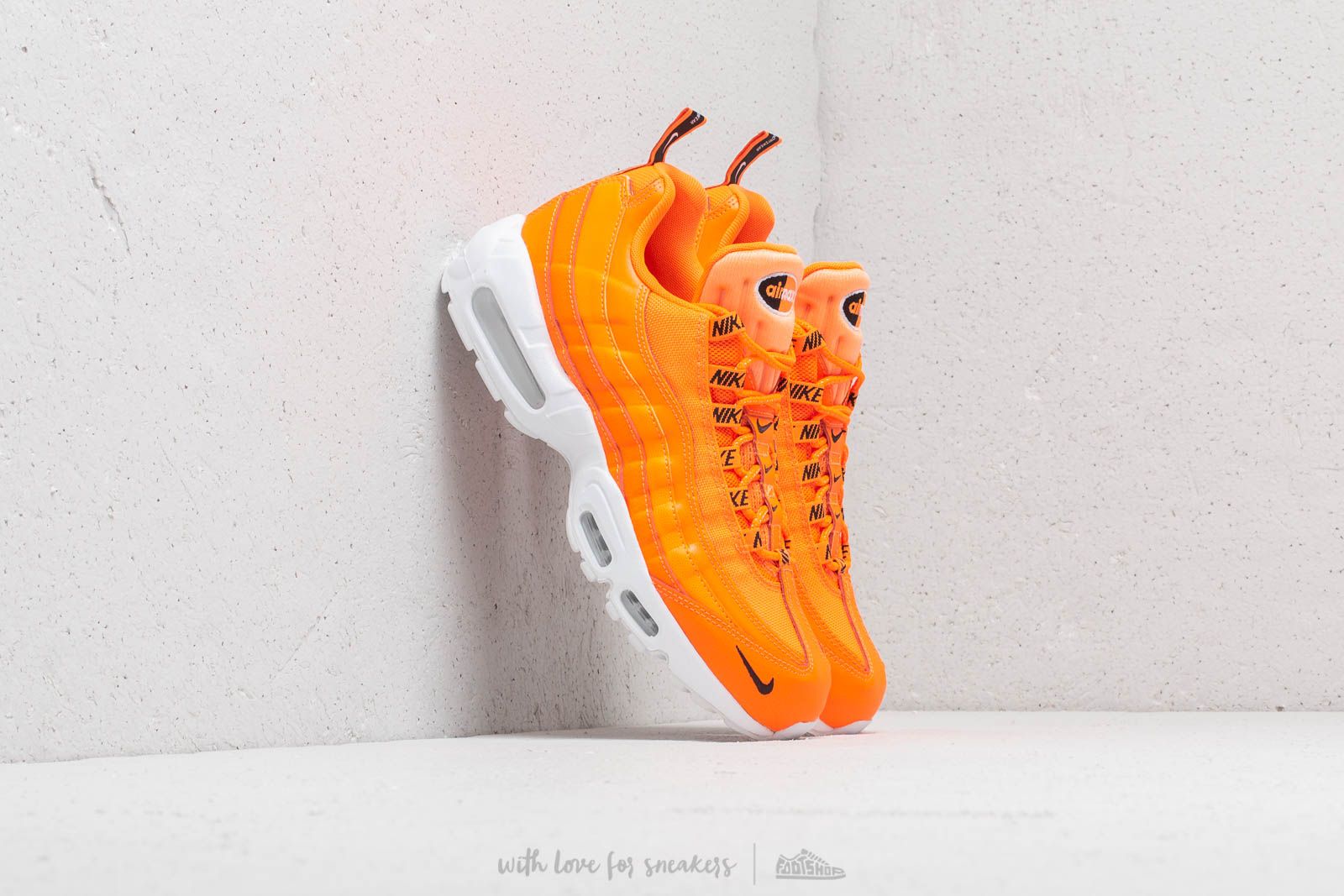 Мъжки кецове и обувки Nike Air Max 95 Premium Total Orange/ Black-White
