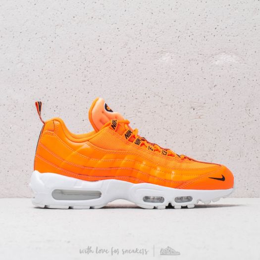 Men s shoes Nike Air Max 95 Premium Total Orange Black White Footshop
