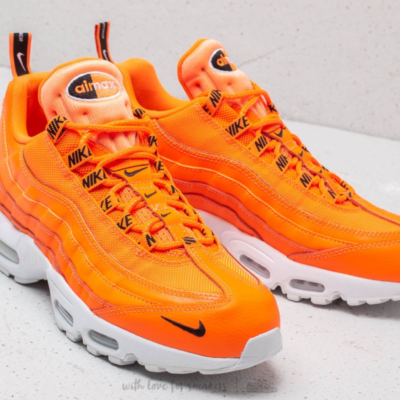 Nike Air Max 95 Premium Total Orange/ Black-White | Footshop
