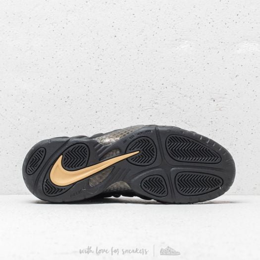 Black and gold foamposites men clearance
