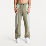 Nike Tech Men's Color-Block Open-Hem Fleece Pants Silver Sage/ Jade Horizon/ Black