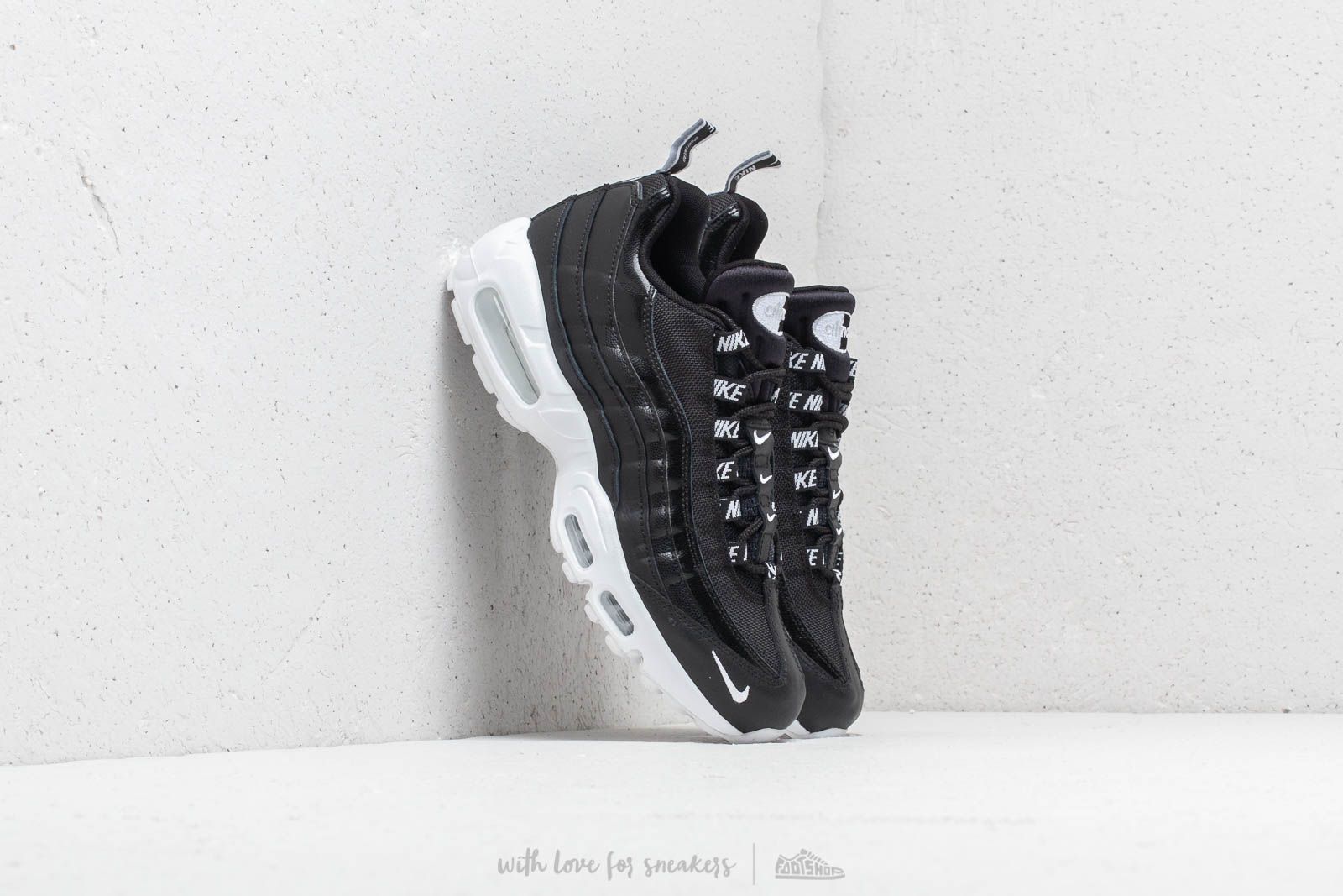 Мъжки кецове и обувки Nike Air Max 95 Premium Black/ White/ Black