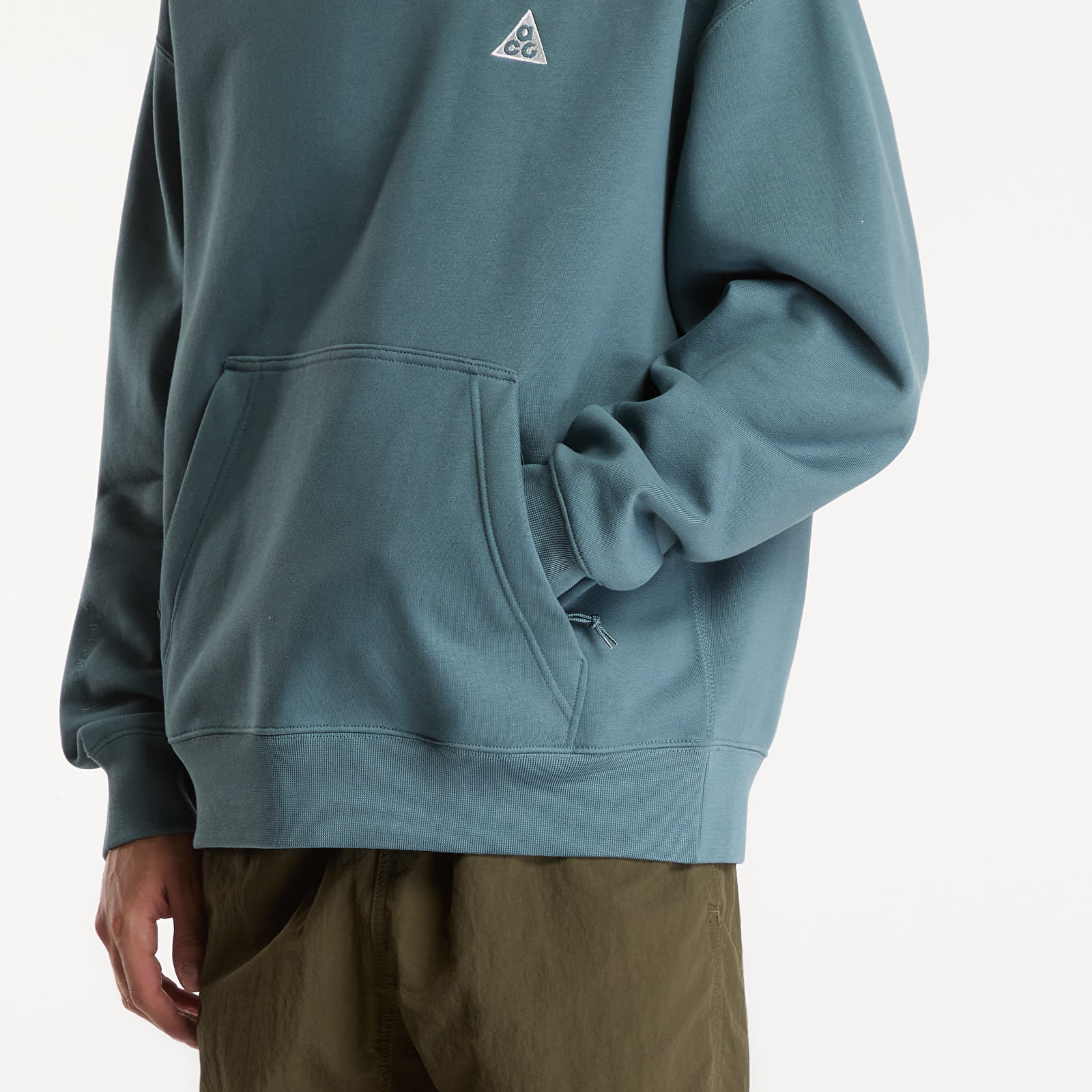Hoodies and sweatshirts  Nike ACG "Tuff Fleece" Pullover Hoodie Mineral Slate/ Summit White