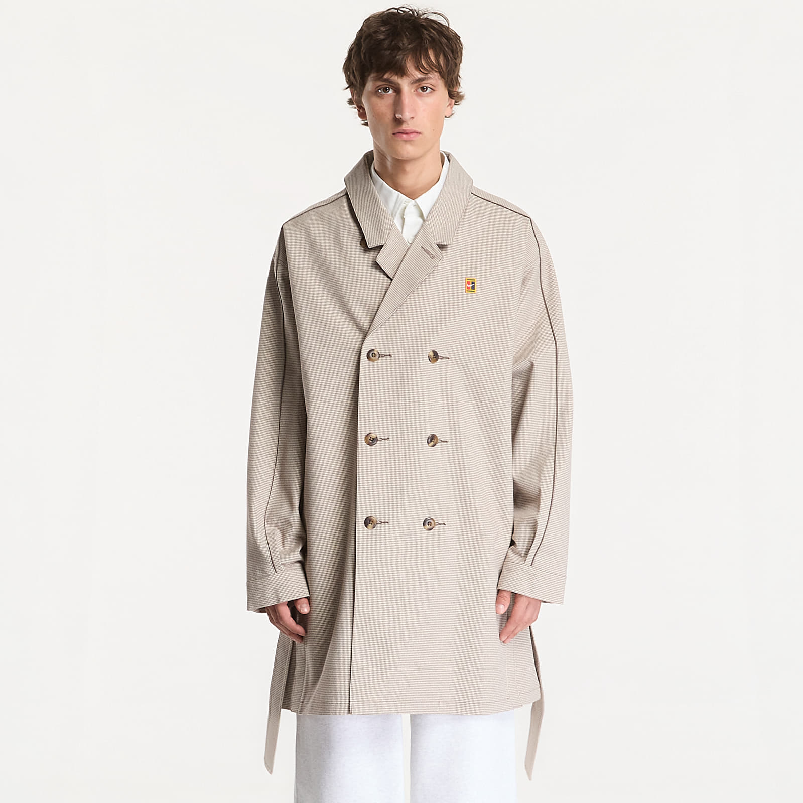Παλτά Nike Club Rules Men's Trench Coat Mink Brown/ Sanddrift/ Ironstone