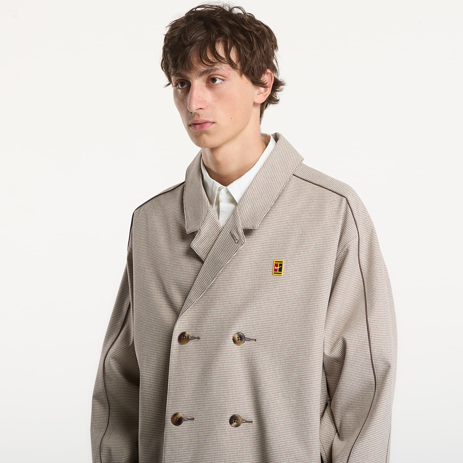 Παλτά Nike Club Rules Men's Trench Coat Mink Brown/ Sanddrift/ Ironstone