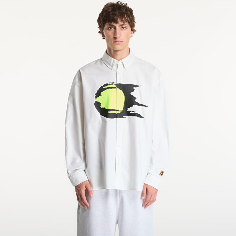 Koszula Nike Club Rules Men's Long-Sleeve Oxford Top Summit White/ Summit White