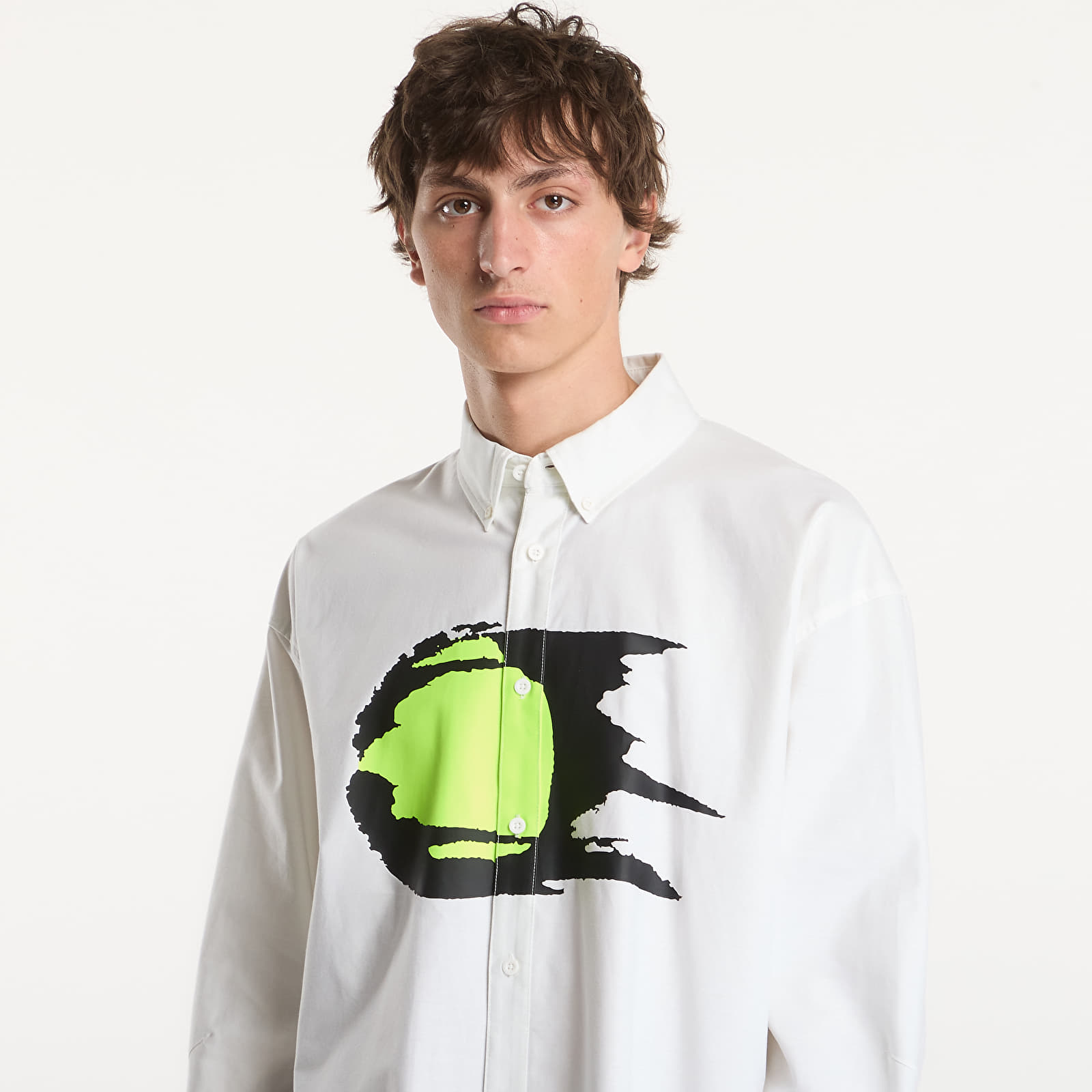 Shirts Nike Club Rules Men's Long-Sleeve Oxford Top Summit White/ Summit White