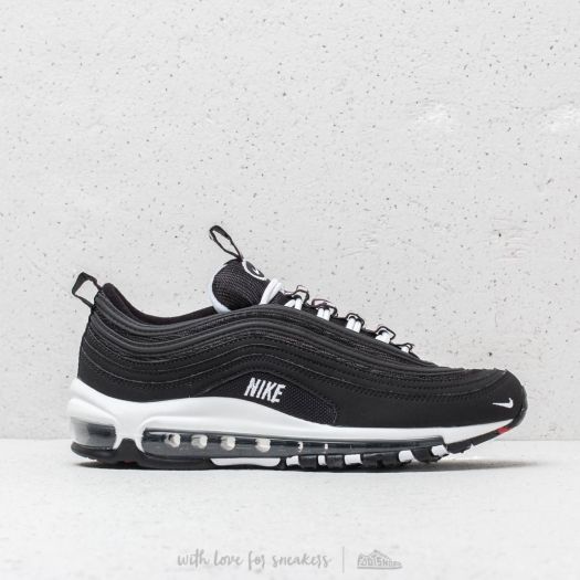 Frauen Nike Air Max 97 SE GS Black White Varsity Red Footshop