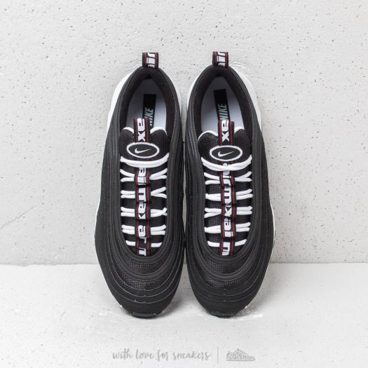 Women s shoes Nike Air Max 97 SE GS Black White Varsity Red Footshop