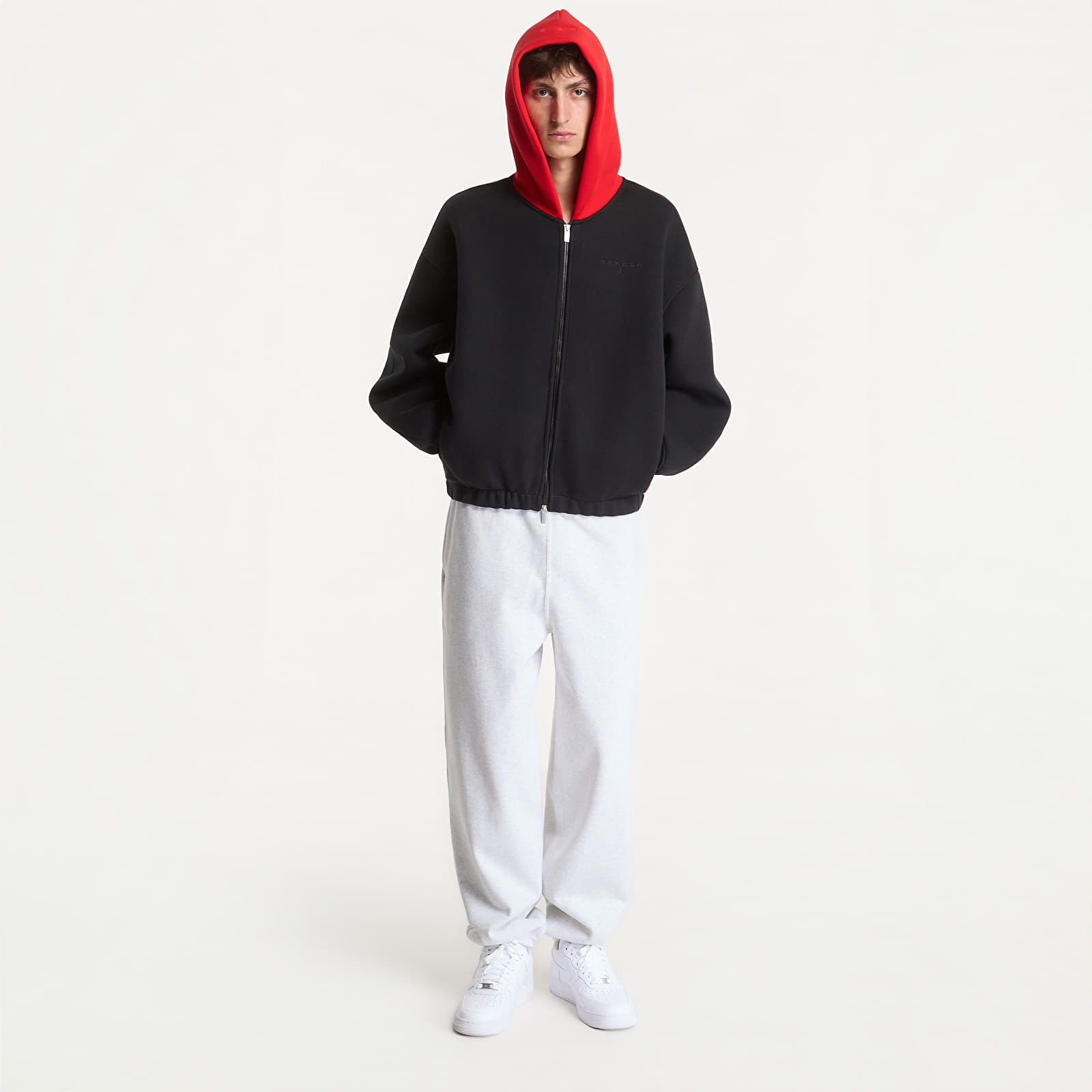 Sweatjacken und Sweatshirts Jordan Flight Men's Pullover Hoodie Black/ University Red