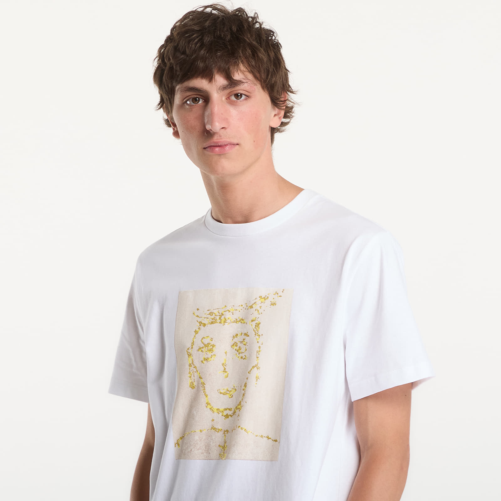 Футболки A.P.C. Jean Portrait T-Shirt White