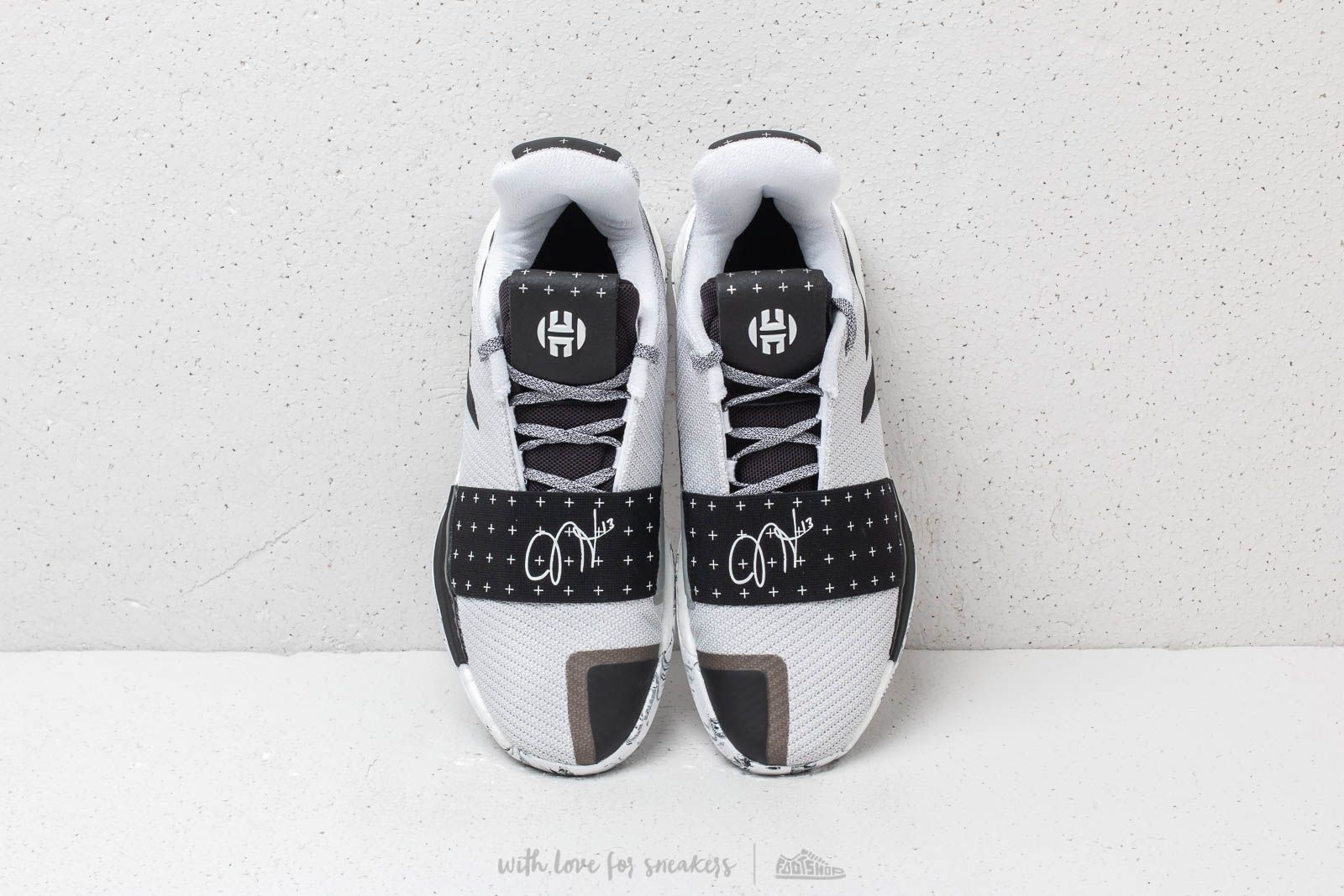 Moški čevlji adidas Harden Vol. 3 Footwear White/ Core Black / Light Solid Grey