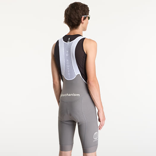 Pas Normal Studios Mechanism Logo Bibs Medium Grey | Footshop