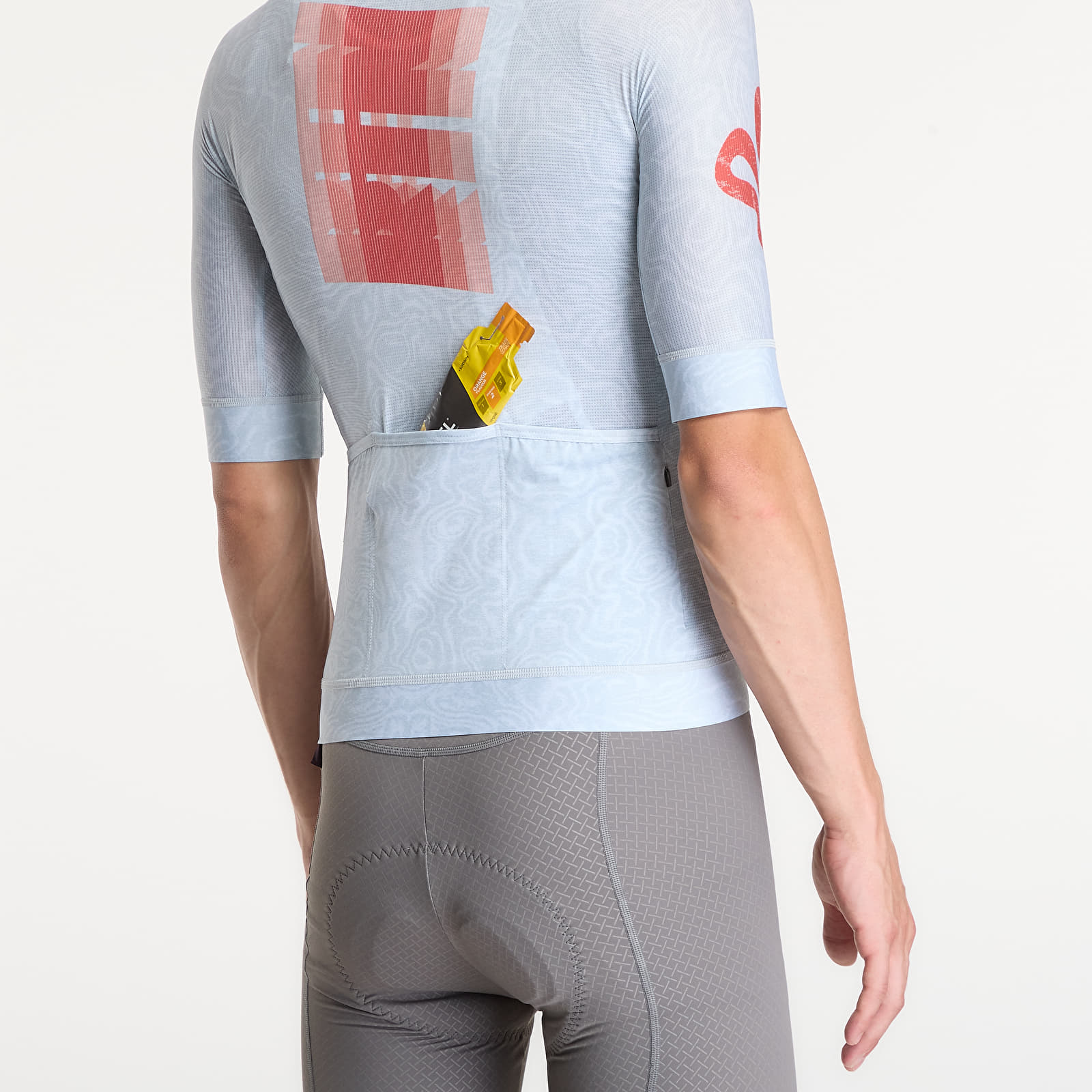 Maillots Pas Normal Studios Mechanism Logo Jersey AOP RTN Light Aqua