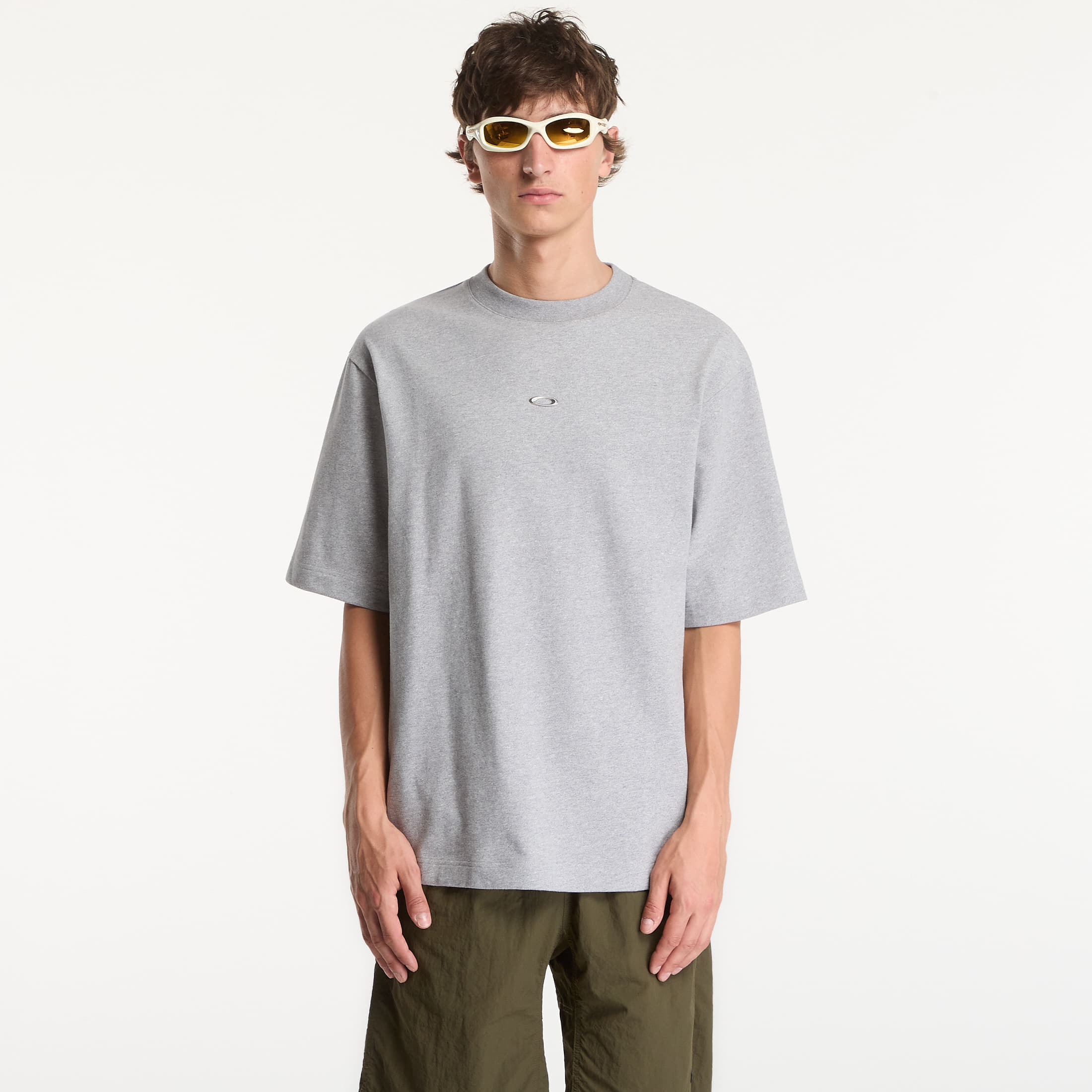 Тениска Oakley Reserve Strato Reflective Tee Cement Melange L