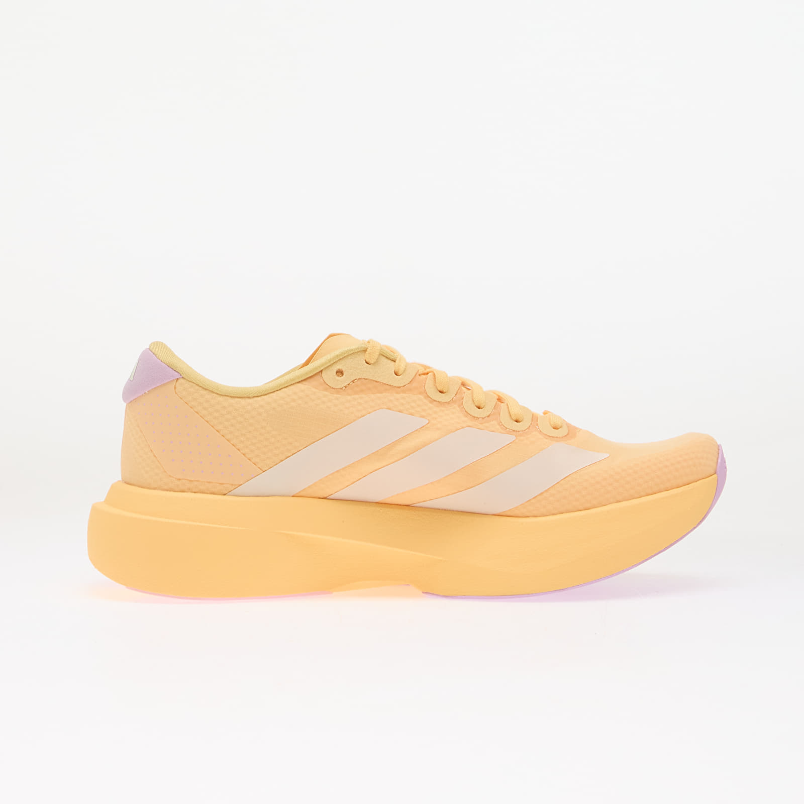 Women's shoes adidas Adizero Evo SL Ice Tangerine/ Ice Gold Met./ Bliss Lilac