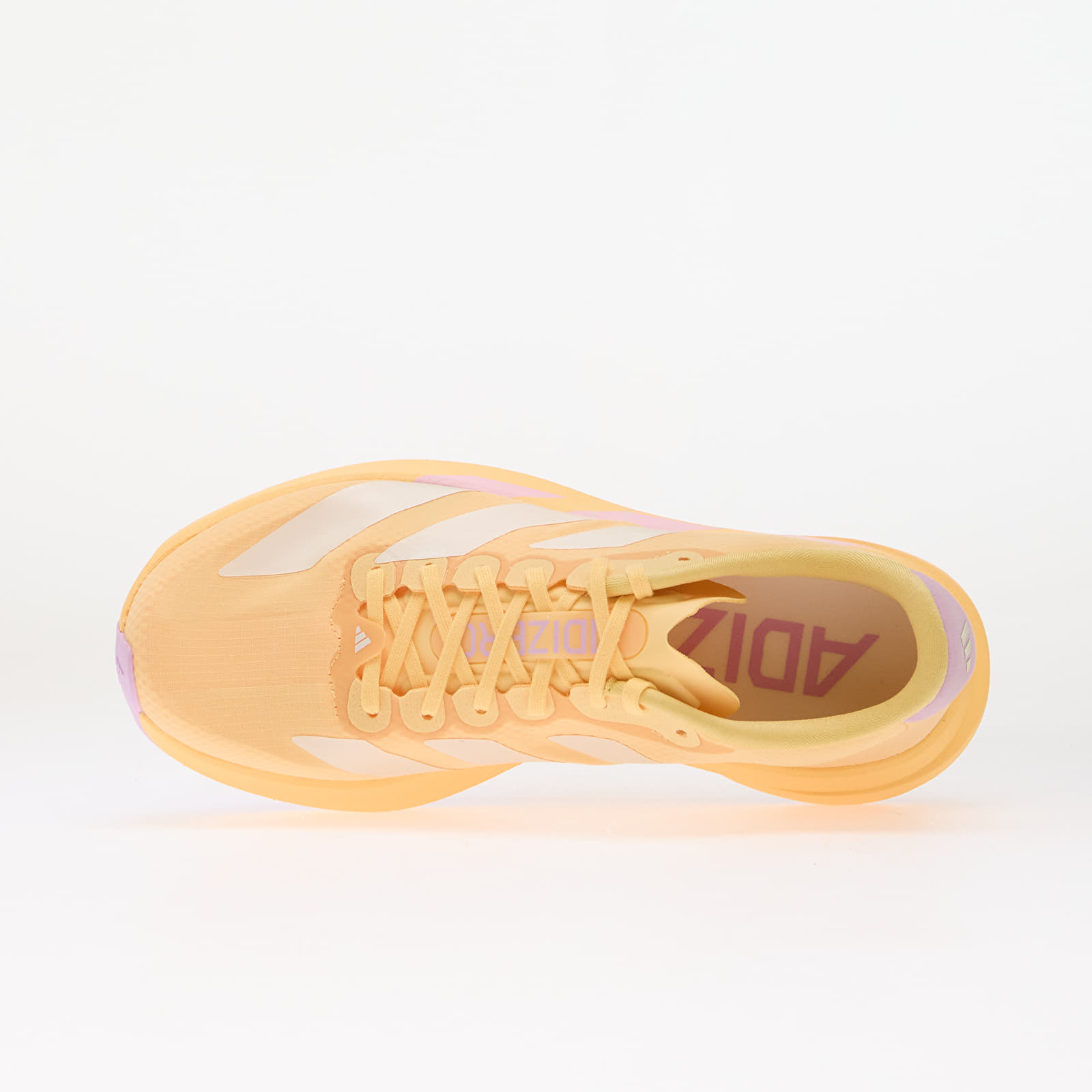 Women's shoes adidas Adizero Evo SL Ice Tangerine/ Ice Gold Met./ Bliss Lilac