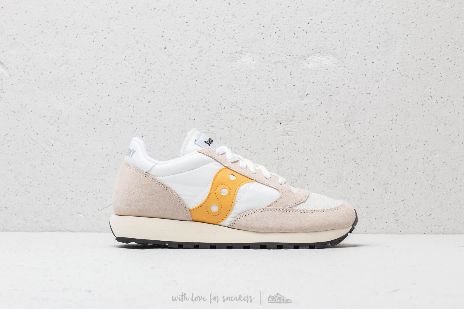 Damen Sneaker und Schuhe Saucony Jazz Original Vintage Cement Yellow Footshop