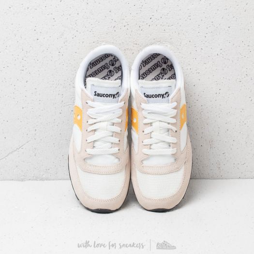 Women s shoes Saucony Jazz Original Vintage Cement Yellow Footshop