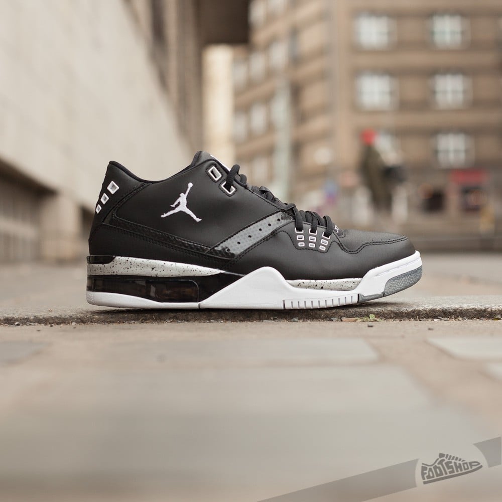 Scarpe uomo Jordan Flight 23 Black White Mettalic Silver Footshop