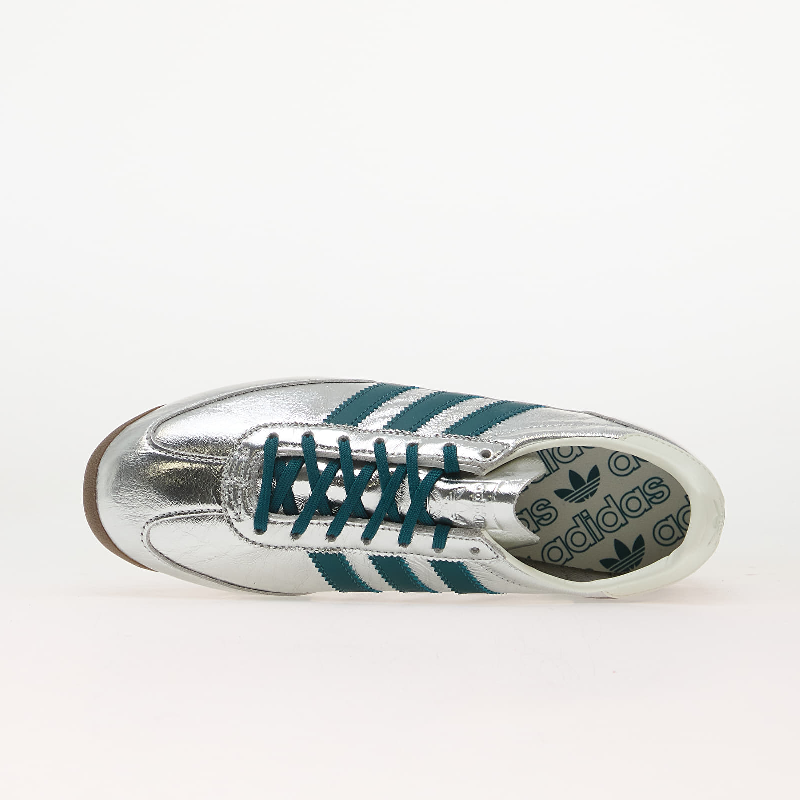 Chaussures et baskets femme adidas SL 72 OG Silver Met./ Rich Green/ Off White