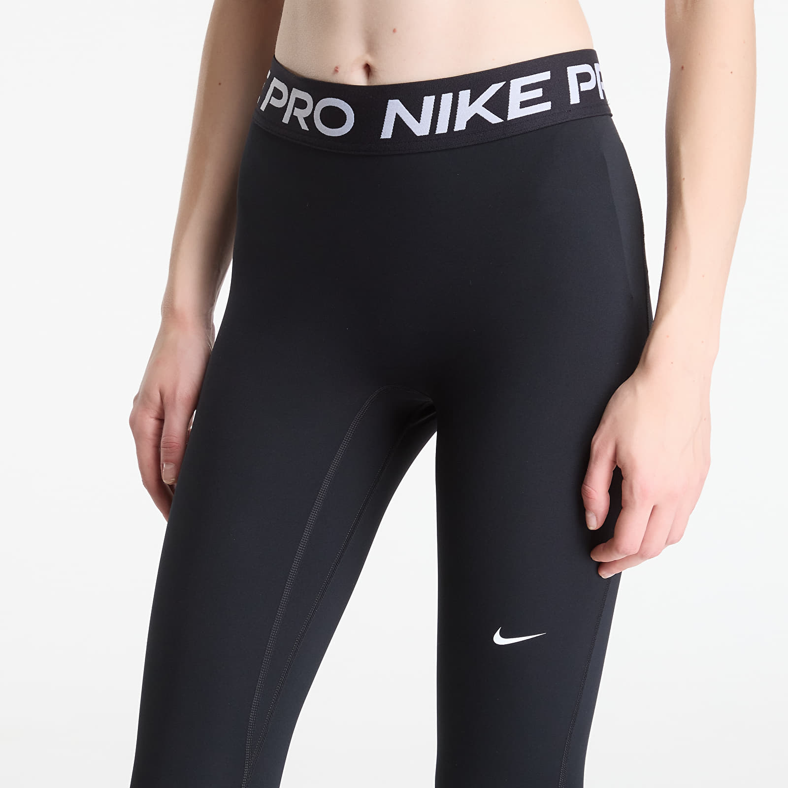Leggings Nike Pro Women's Mid-Rise Full-Length Leggings Black/ White