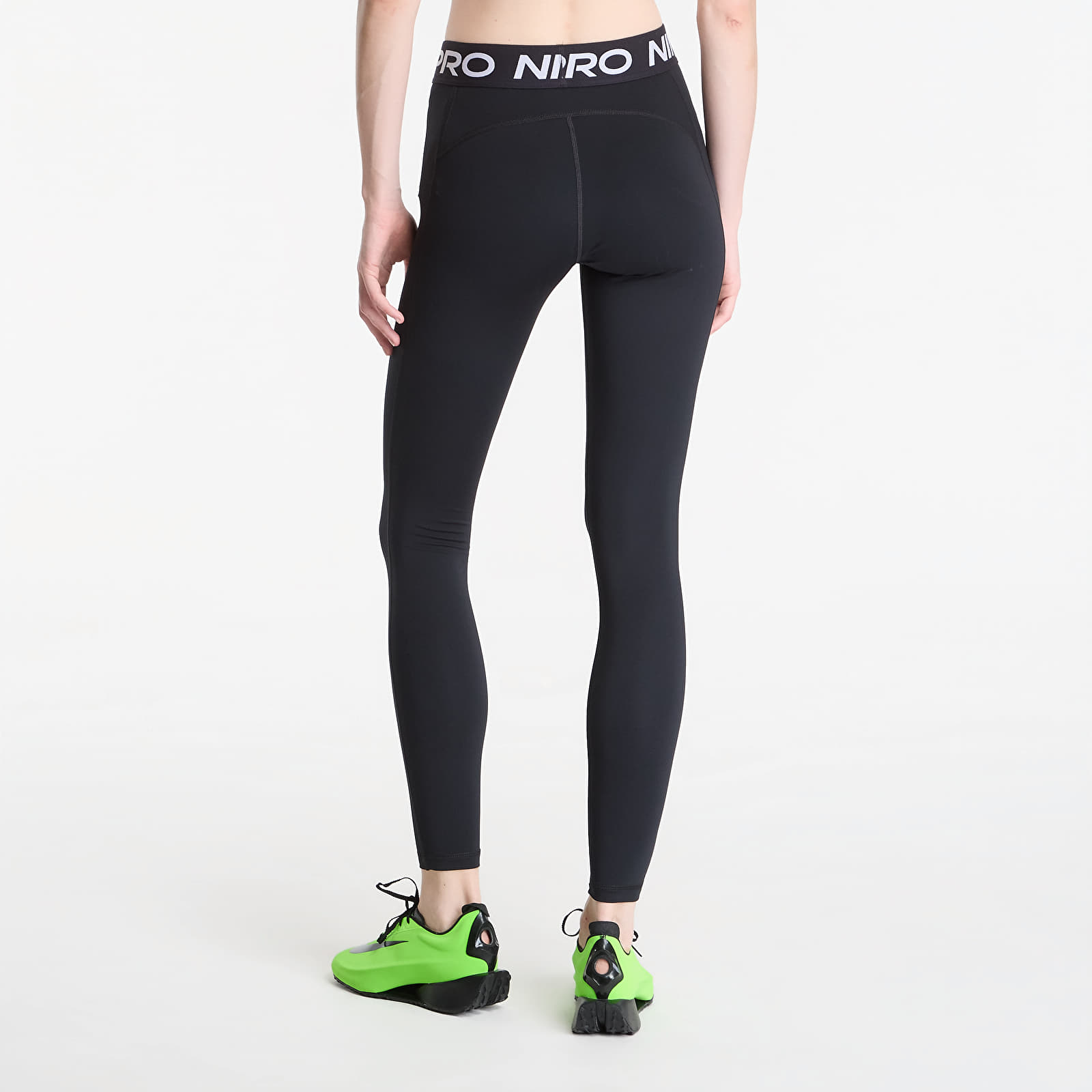 Leggings Nike Pro Women's Mid-Rise Full-Length Leggings Black/ White