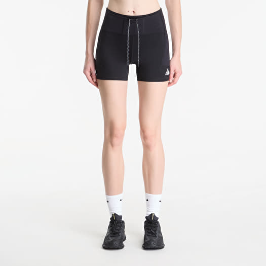Nike ACG Women's Dri-FIT High-Waisted 4" Trail Running Shorts Black/ Summit White